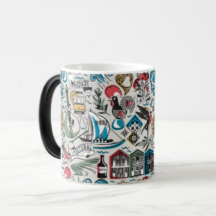Saudade // popular motifs from Portugal Magic Mug