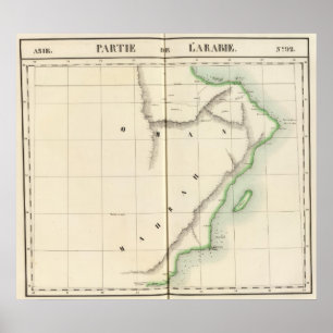 Saudi Arabia, Asia 92 Poster