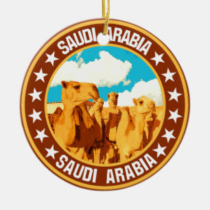 Saudi Arabia Ceramic Ornament