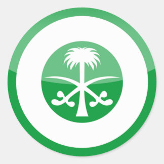 saudi_arabia classic round sticker