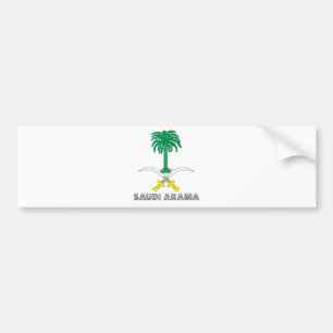 Saudi Arabia Coat of Arms Bumper Sticker