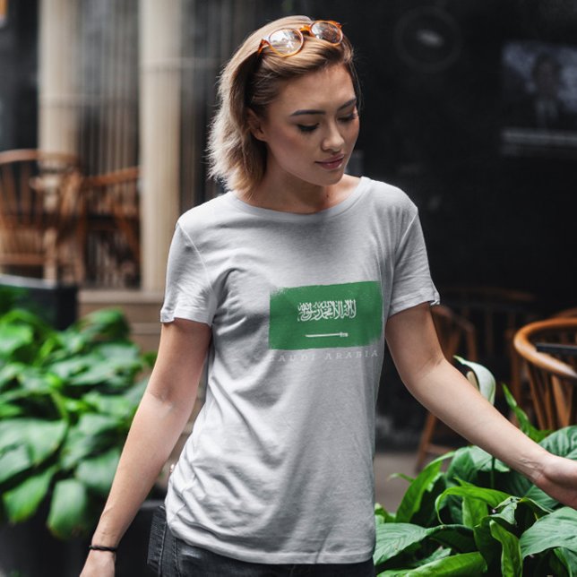Saudi Arabia Country Flag T-Shirt (Creator Uploaded)