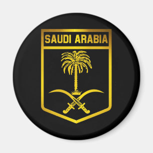 Saudi Arabia Emblem Magnet