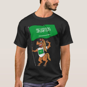 Saudi Arabia Fan Horse T-Shirt
