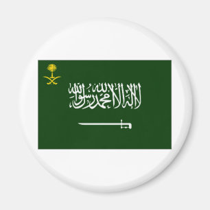 Saudi Arabia Flag Alt2 Magnet