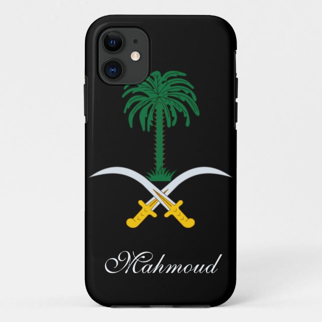 Saudi Arabia Flag Case-Mate iPhone Case (Back)