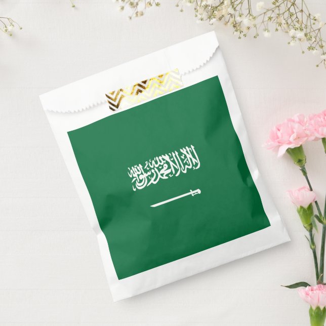Saudi Arabia flag Favour Bag (Sealed)