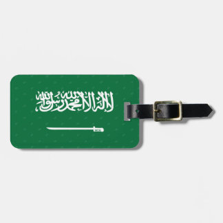 Saudi Arabia Flag Luggage Tag