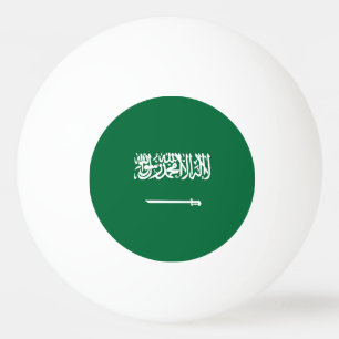 Saudi Arabia flag Ping Pong Ball