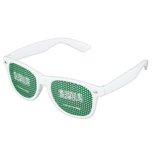 Saudi Arabia Flag Retro Sunglasses