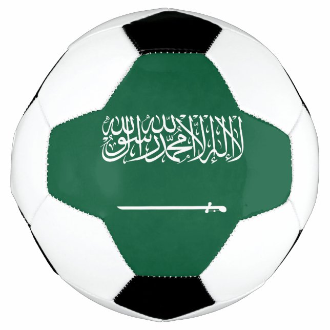 Saudi Arabia Flag Soccer Ball (Front)