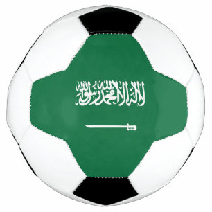 Saudi Arabia flag Soccer Ball