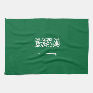 Saudi Arabia flag Tea Towel