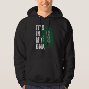 Saudi Arabia It's In My DNA Saudi Fingerprint Saud Hoodie