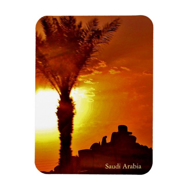 Saudi Arabia Magnet (Vertical)