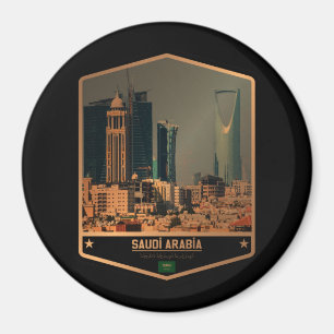 Saudi Arabia Magnet