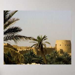 Saudi Arabia, Riyad, Al-Diriya old town of Saud Poster
