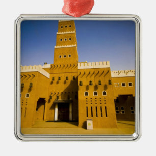 Saudi Arabia, Riyad, Mosque of Al Diriya Metal Tree Decoration