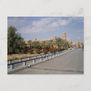 Saudi Arabia - Riyadh - On The Road Postcard