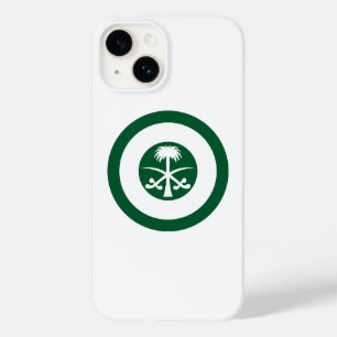 Saudi Arabia roundel country flag symbol army avia Case-Mate iPhone 14 Case