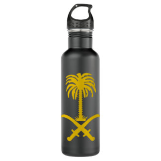 Saudi Arabia Shirt - Saudi Emblem Shirt 710 Ml Water Bottle