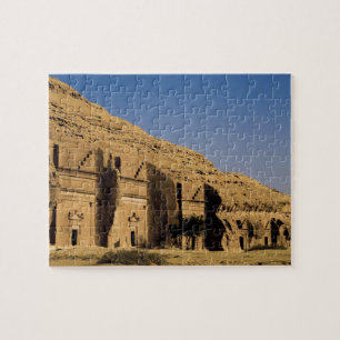 Saudi Arabia, site of Madain Saleh, ancient 2 Jigsaw Puzzle