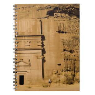 Saudi Arabia, site of Madain Saleh, ancient 3 Notebook