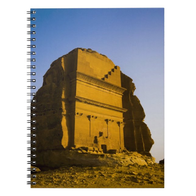 Saudi Arabia, site of Madain Saleh, ancient 4 Notebook (Front)