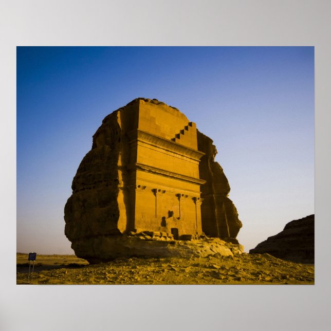 Saudi Arabia, site of Madain Saleh, ancient 4 Poster (Front)