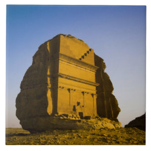 Saudi Arabia, site of Madain Saleh, ancient 4 Tile