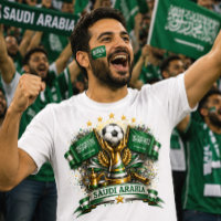 Saudi Arabia Soccer Fan Saudi Football World Cup