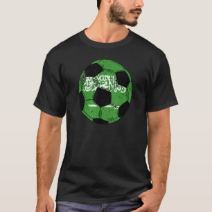 Saudi Arabia Soccer Saudi Arabia Flag Football T-Shirt