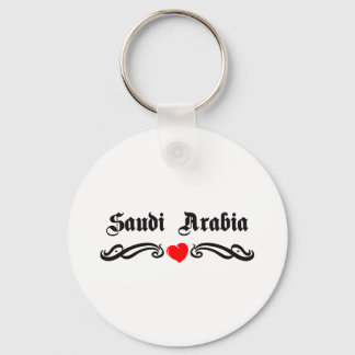 Saudi Arabia Tattoo Style Key Ring