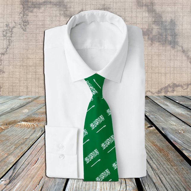 Saudi Arabia Ties, fashion Saudi Flag, business Tie (Creator Uploaded)