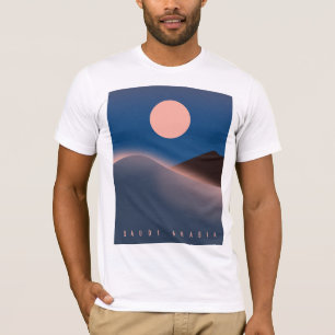 Saudi arabia travel poster. T-Shirt