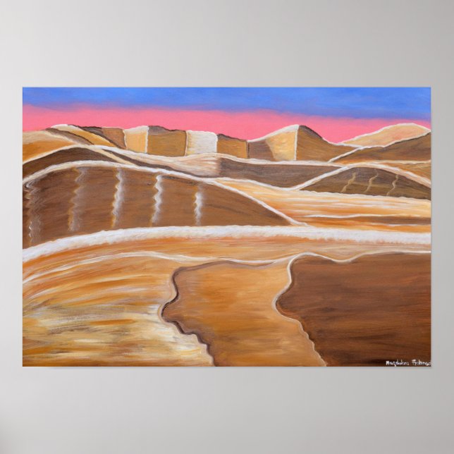 Saudi Arabian Desert  Poster (Front)