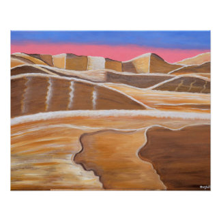 Saudi Arabian Desert Poster