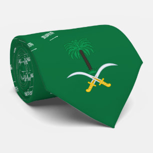 Saudi Arabian Flag & Emblem, Flag of Saudi Arabia Tie