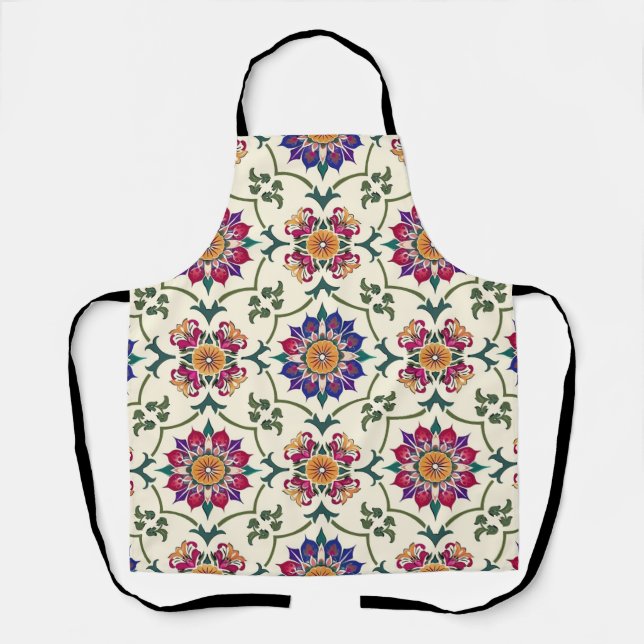 Saudi Arabian Floral Apron (Front)