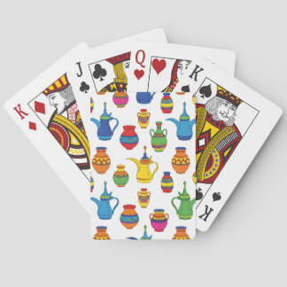 Saudi Arabian Pottery & Dallah Pattern Playing Cards