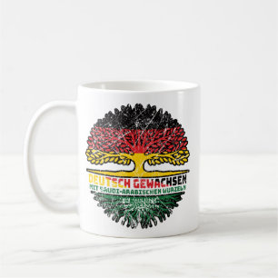 Saudi-Arabien Saudi-Arabinisch Deutsch Deutschland Coffee Mug