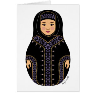 Saudi Matryoshka Card