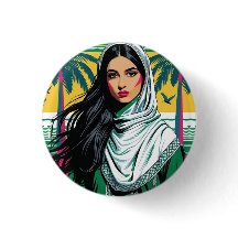 "Saudi Pop Queen – Bold Heritage Art for National