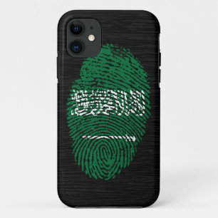 Saudi touch fingerprint flag iPhone 11 case