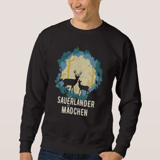 Sauerland Germany Sauerlander German Hiking 11 Sweatshirt (Front)