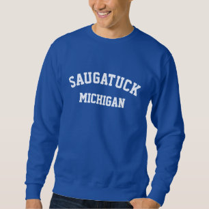 Saugatuck Michigan Printed Sweatshirt