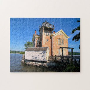 Saugerties Lighthouse, Hudson River New York Jigsaw Puzzle