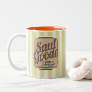 Saul Goode Zen Advisor Sand Stripes BG Two-Tone Coffee Mug
