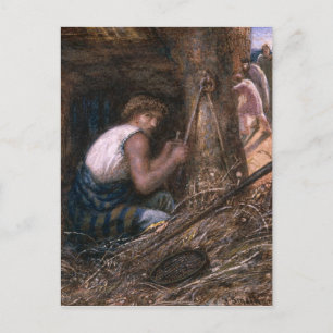 Saul Hiding among the Stuff, 1866 Postcard