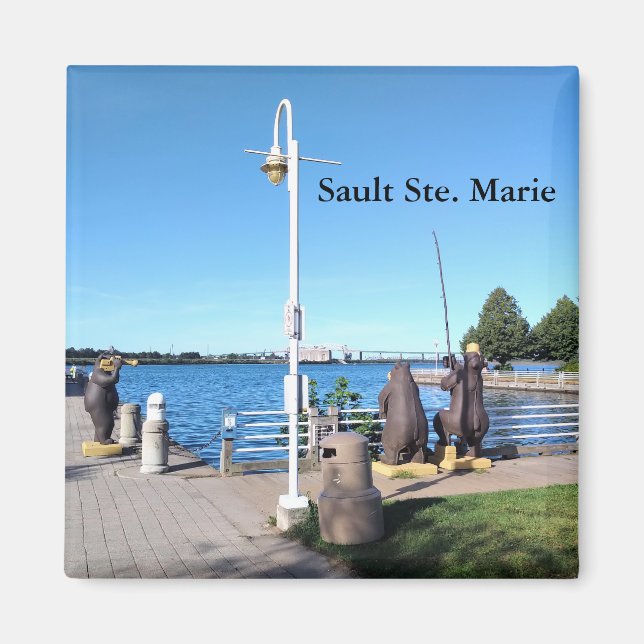Sault Ste. Marie magnet (Front)